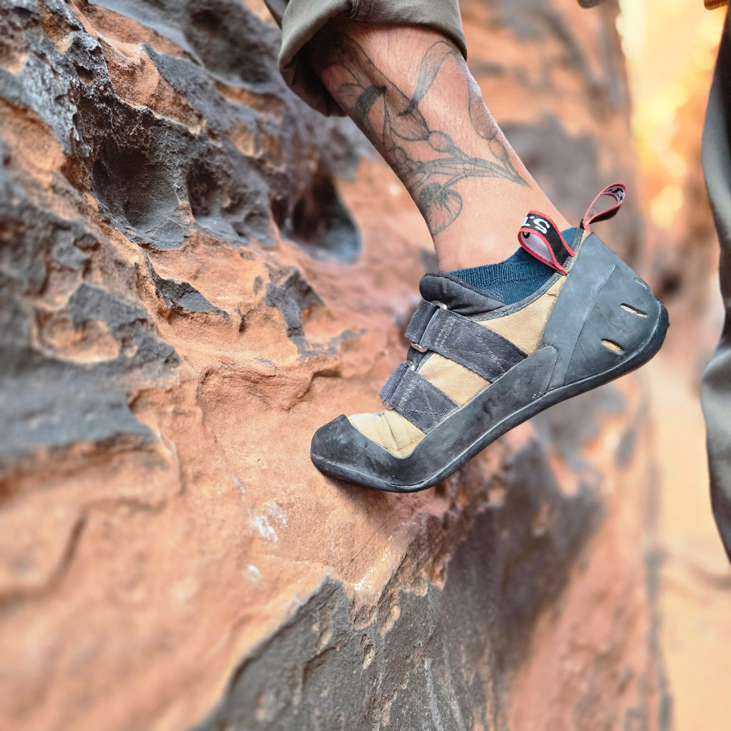PREORDER FOR JUNE * No Show Rock Climbing Socks