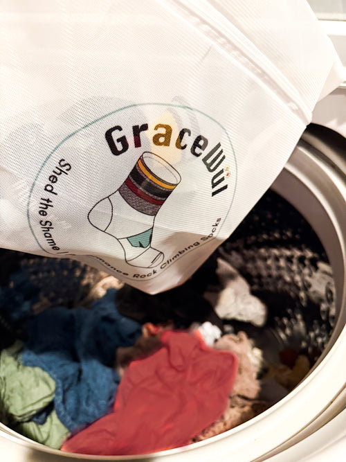Climbing Sock Laundry Bag